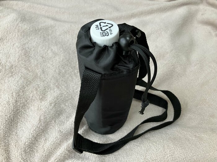 500mlのペットボトルをいれたところ