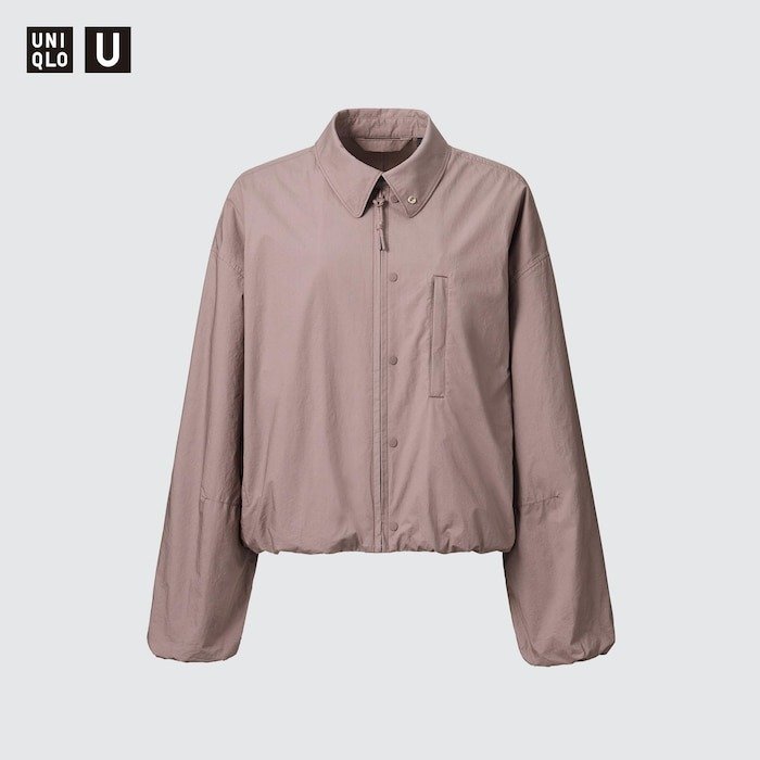 ユニクロ、ボリュームスリーブコクーンブルゾン商品画像