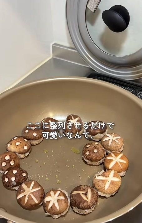 スーパーで購入した「小さな椎茸」　肉詰めにした「最高な弁当」がたまらない…