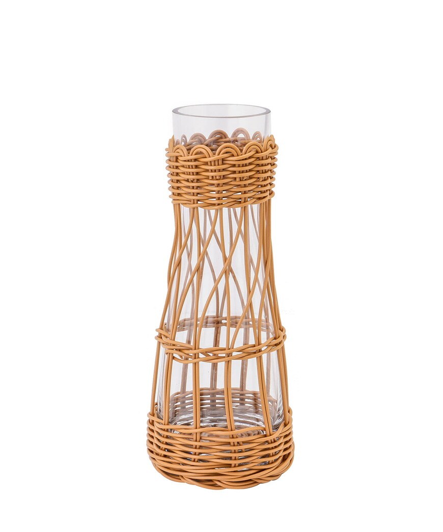 出所：パルグループ公式ファッション通販サイト 3COINS 【花のある暮らし】PPラタン巻きベース