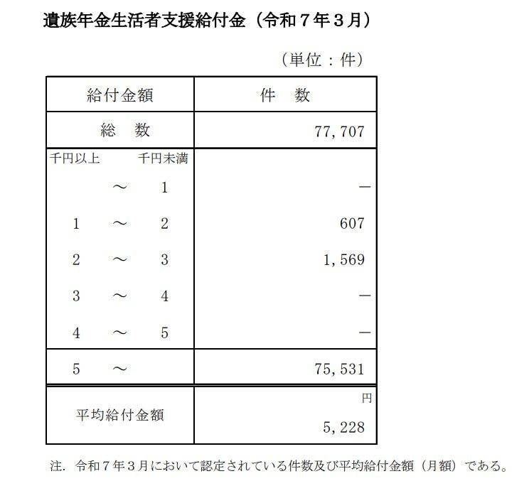 遺族年金生活者支援給付金