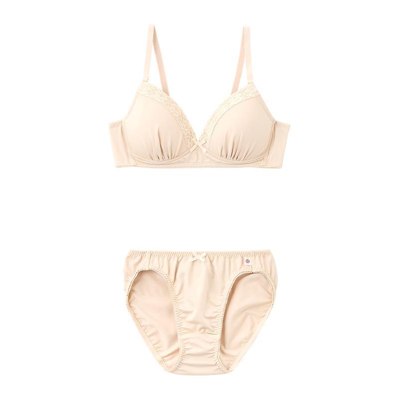 しまむら公式、福袋ファッションセンターしまむら レディースノンワイヤーブラジャー+ショーツ画像