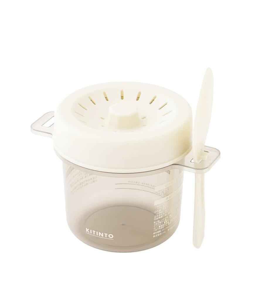 3COINS、一人炊き用炊飯容器画像