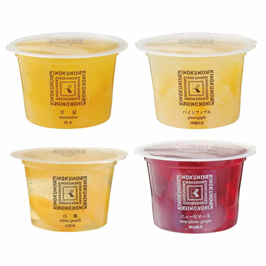 株式会社紀ノ國屋公式　カップゼリーセット（クリアバッグ付き）の画像