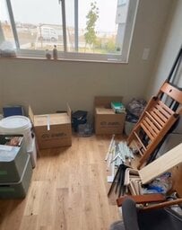【淡路島DIY】引っ越し直後で〈散らかった部屋〉→余ってる材料で海を望む洗練された〈書斎〉に大変身！反響続々