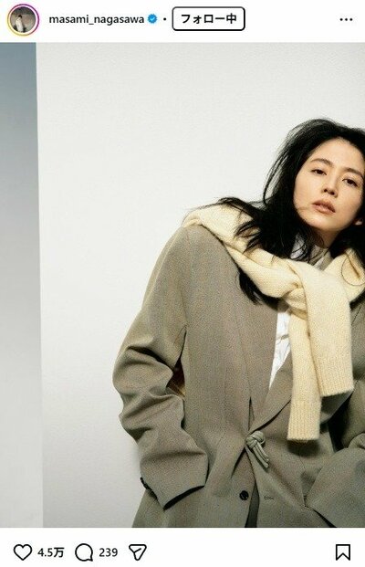 長澤まさみのInstagram投稿