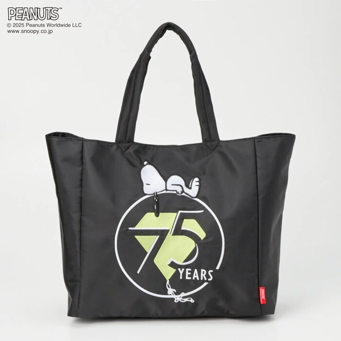 スヌーピー刺繍トート