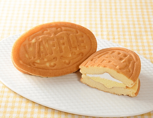 ふんわり生地にホイップとコクのあるカスタードクリーム