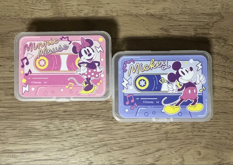 筆者撮影(セリア、プラ小物ケース / ミッキー&ミニー)商品画像