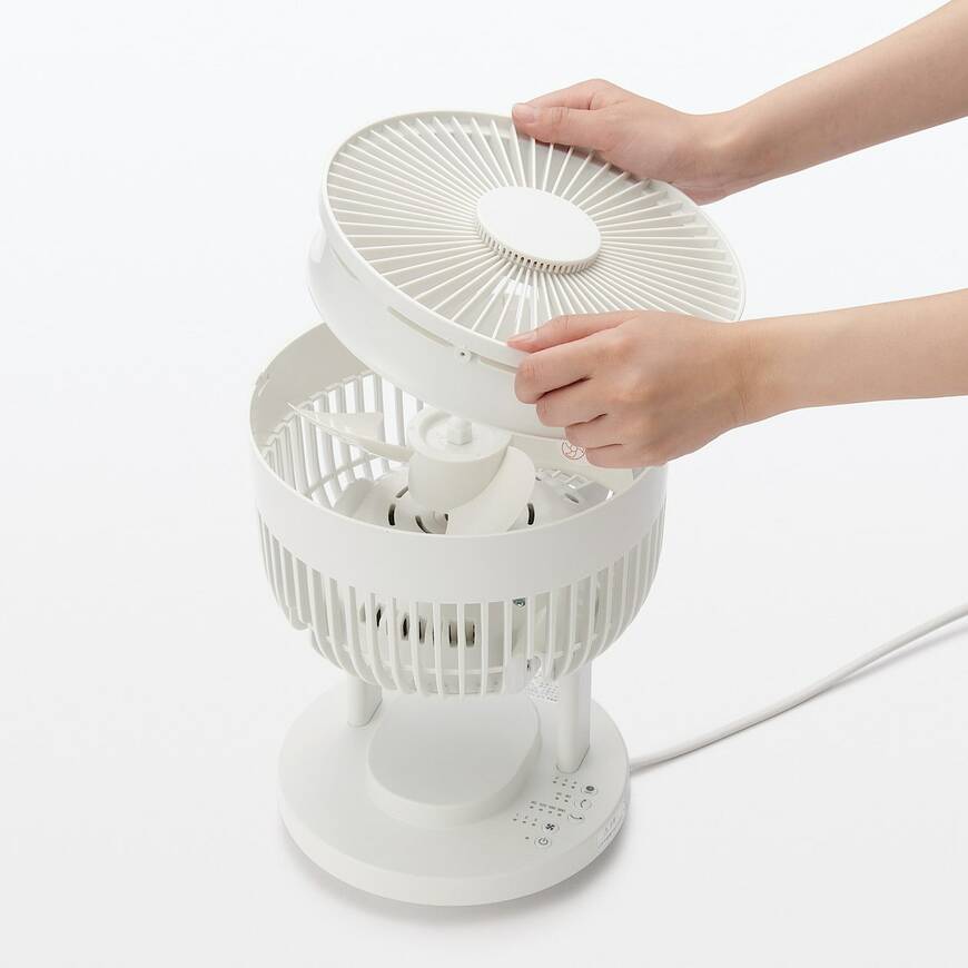出所：無印良品ネットストア お手入れがしやすい首振りサーキュレーター　6畳