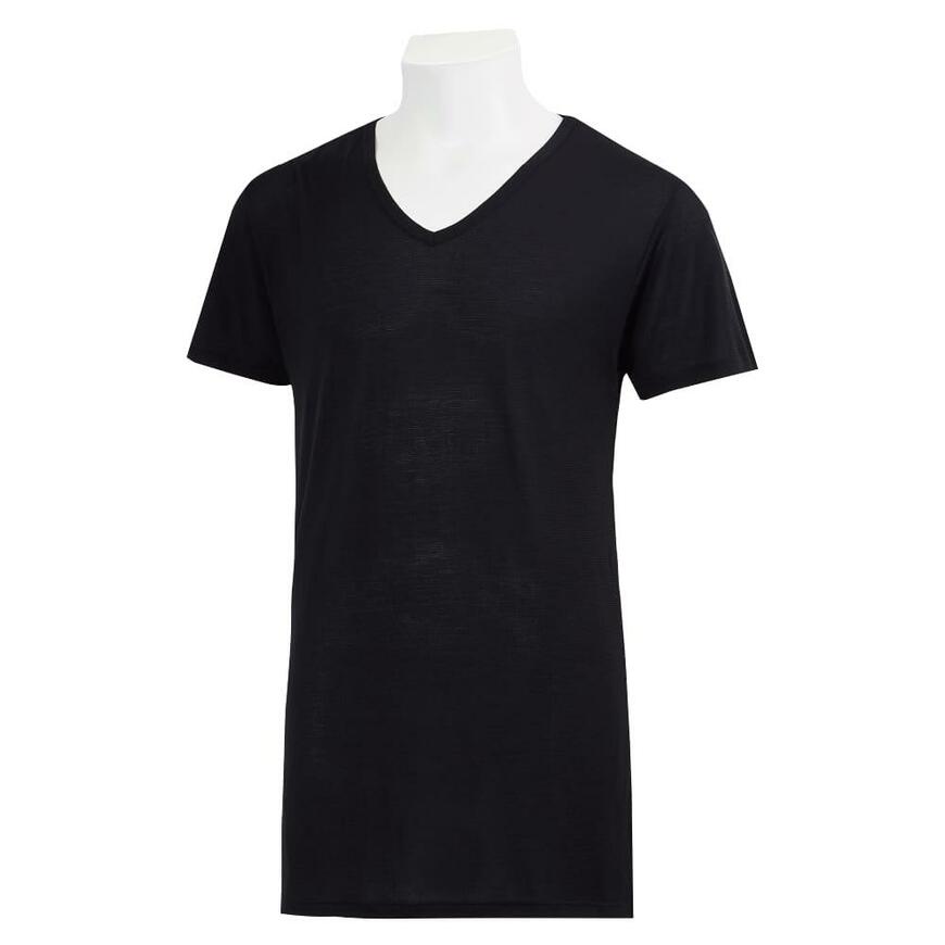 出所：ワークマン公式オンラインストア シン・呼吸するインナー半袖V首 2枚組