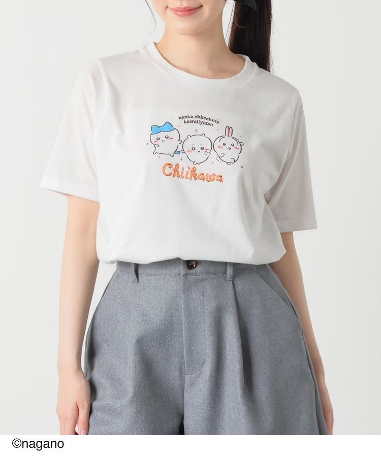 出所：ハニーズ公式オンラインショップ ちいかわ／Ｔシャツ