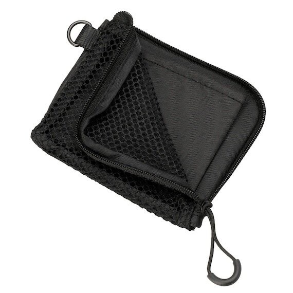 ニトリ公式　仕切り付きマルチポーチ S （ブラック CG01）