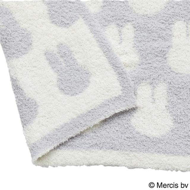 ニトリ、マスコット付きブランケット(フラッフィーミッフィー)の画像