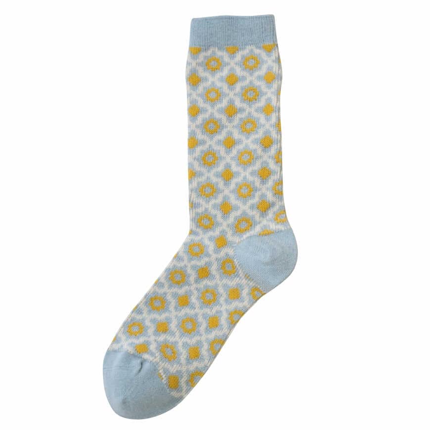 ワークマン公式　レディースシティメリノジャカードソックス 先丸1足　画像