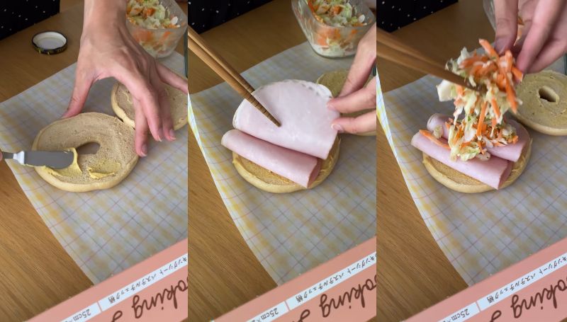 手作りサンドイッチ