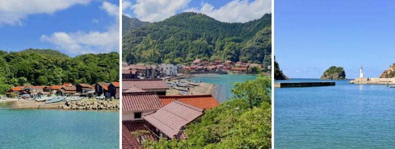 島根県出雲市鷺浦（さぎうら）の美しい風景