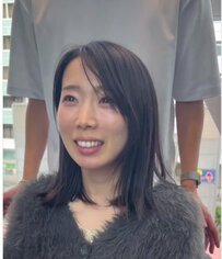 「憧れのキュッとなってるやつ！」小顔見え希望の女性が〈人生初のショートヘア〉に挑戦したら…仕上がりに思わず笑顔
