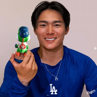 3人のヨッシーが大集合！ドジャース山本由伸選手のボブルヘッドデーの