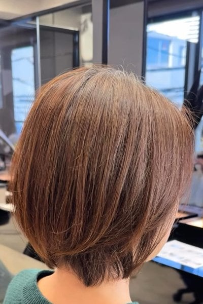 施術前の女性