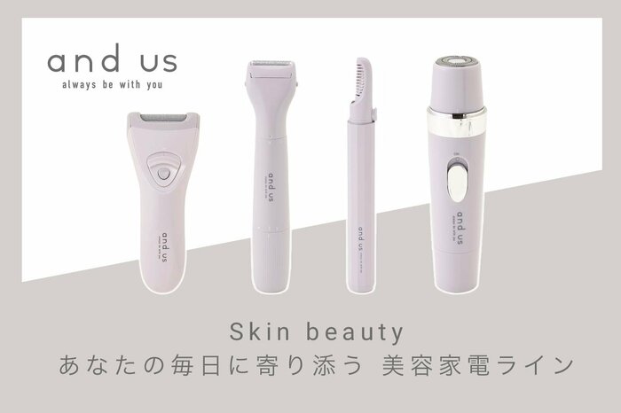 3COINS公式　「and us」夏に向けて、おうちで手軽にムダ毛ケア