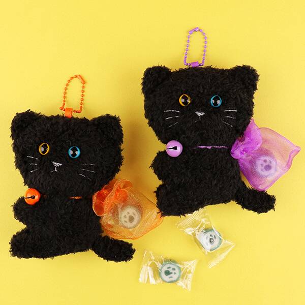 カルディコーヒーファーム公式「にゃんクリップキーホルダー 【ハロウィン】」
