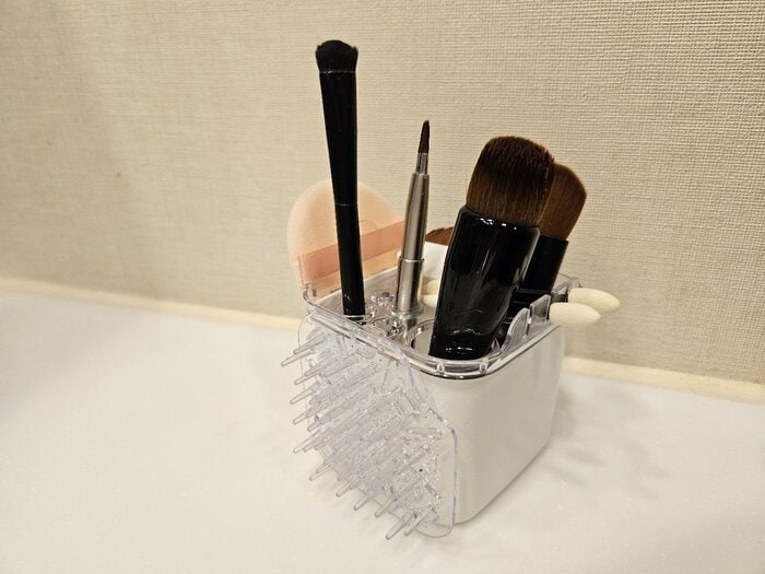 コンパクトサイズなのに、収納力はばっちり