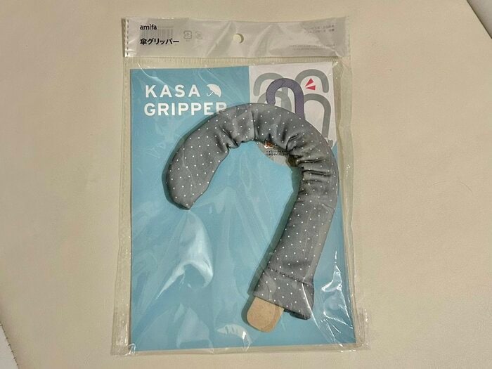 傘グリッパーで自分の傘の目印に!