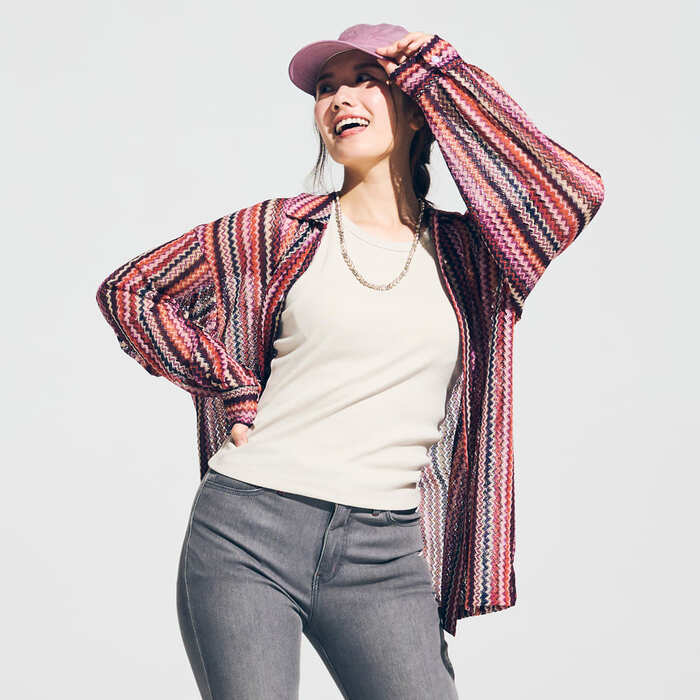 レディースアメリカンスリーブブラトップ