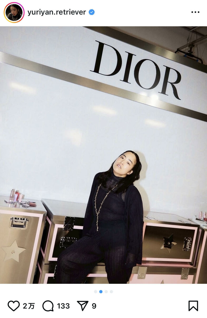 出所：ゆりやんレトリィバァのInstagram（＠yuriyan.retriever）参照日：2025年7月24日