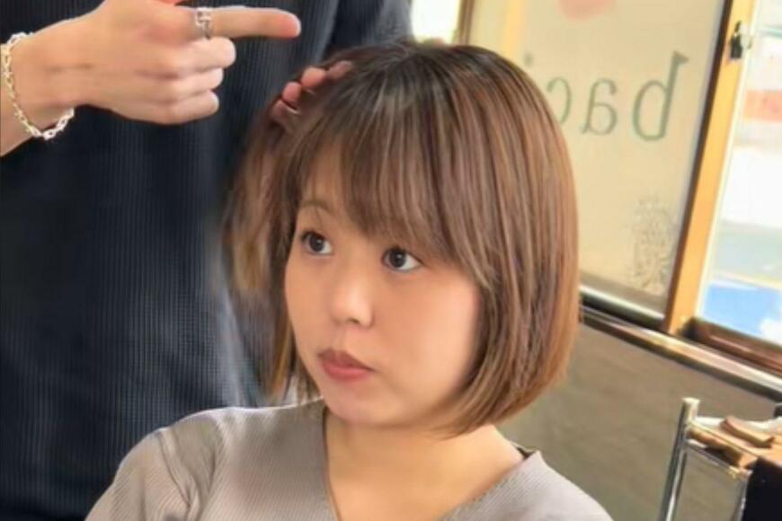 「自分に似合うカラー」を求めて来店した女性　大正解な髪色に思わず笑顔が爆発！
