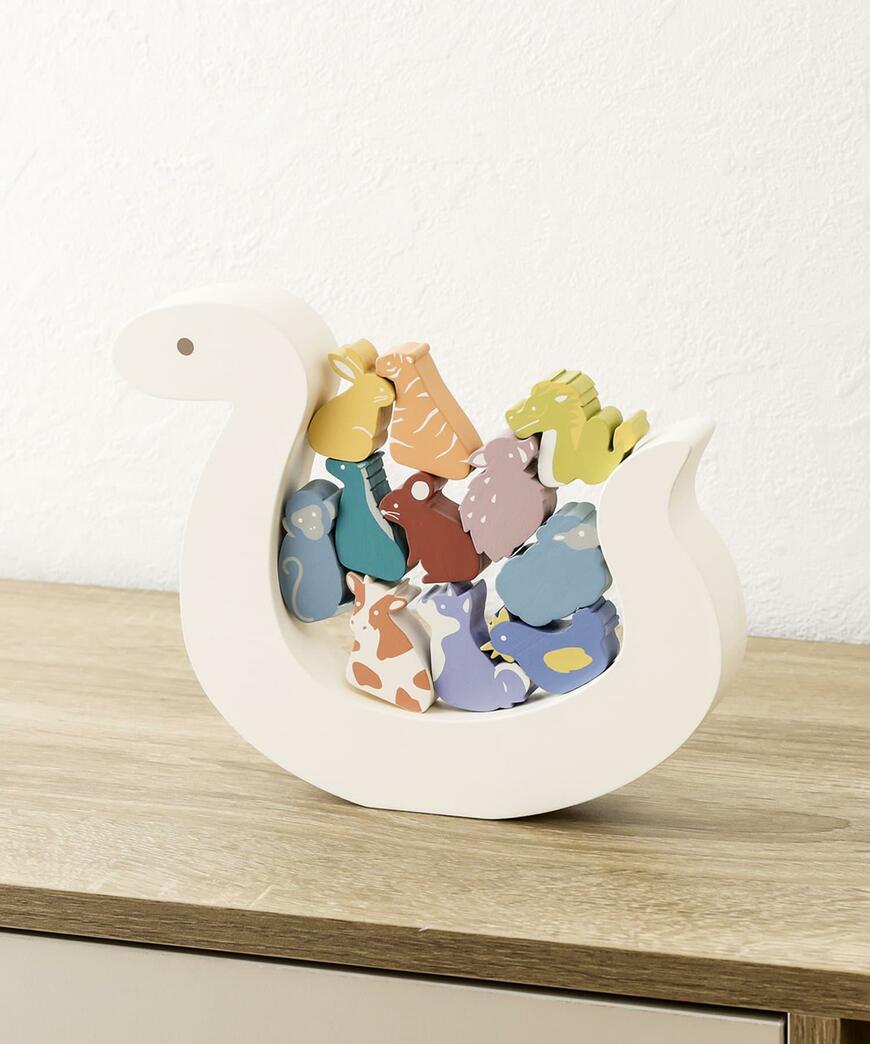 出所：パルグループ公式ファッション通販サイト 3COINS 十二支積み木オブジェ／お正月