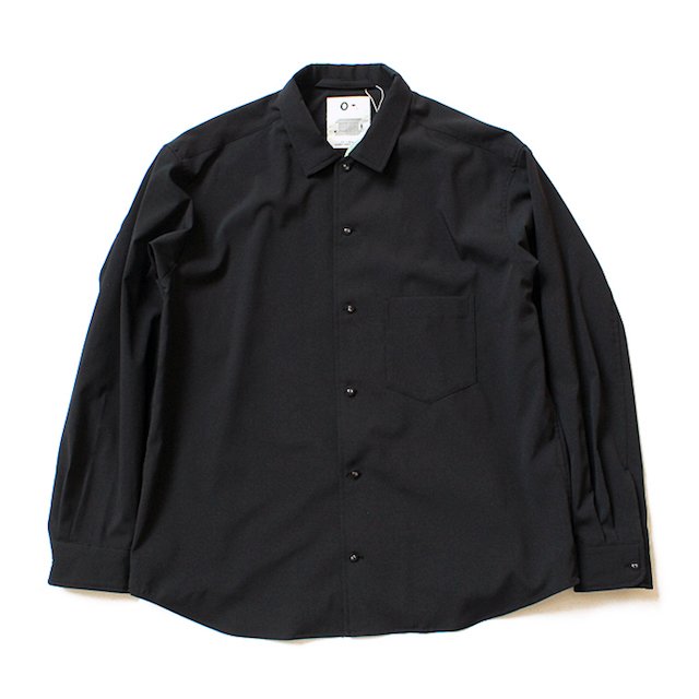 O- (オー) - BAGGY SHIRT Black 27,000円（税込）