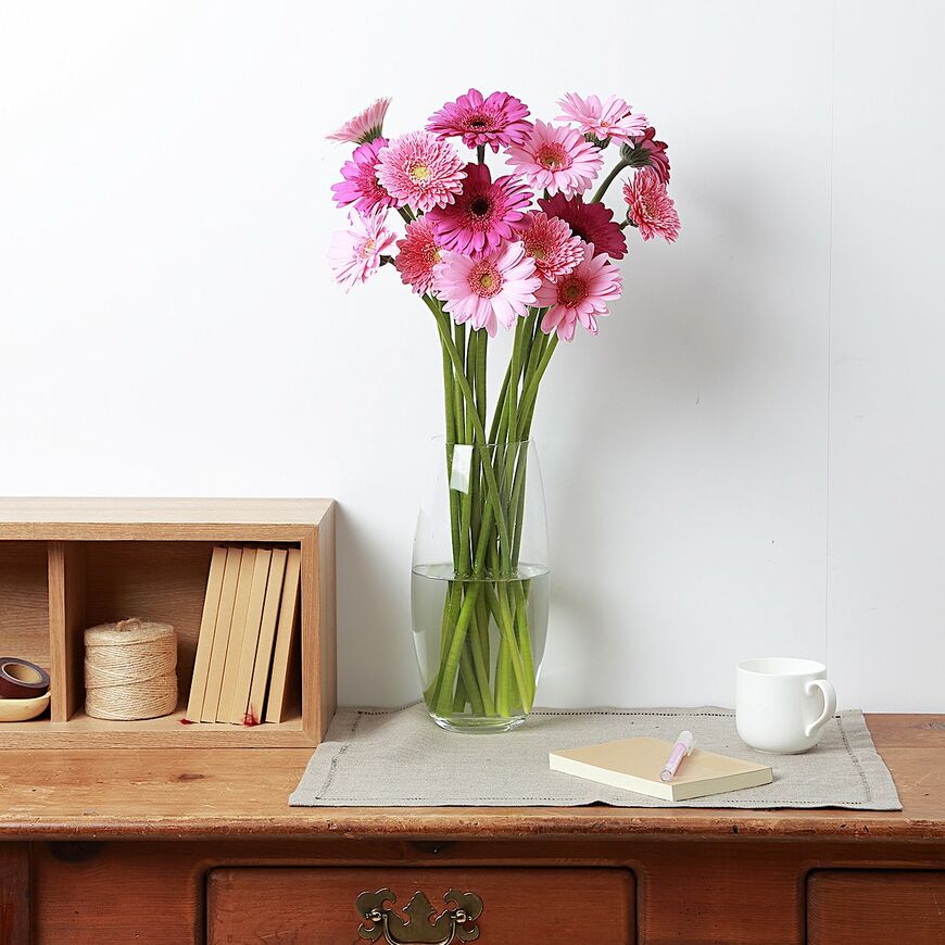 出所：無印良品ネットストア ガラスフラワーベース　バルーン型　Mサイズ