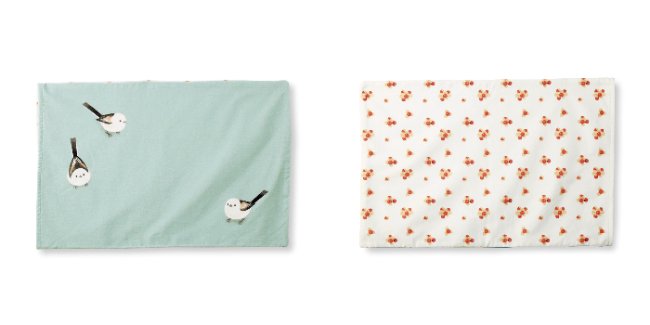 出所：株式会社フェリシモ「小鳥×植物のやさしい色彩に包まれて眠る「枕もとで小鳥たちがさえずる リバーシブル枕カバー」がフェリシモ「YOU+MORE!」から誕生」 