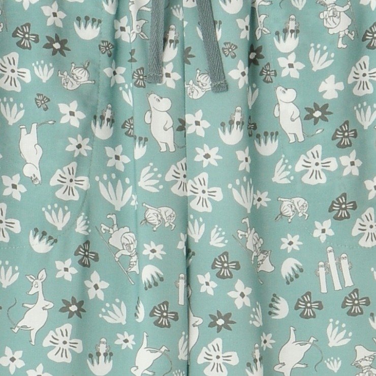 出所：しまむら公式　レディース　キャラクターハーフパンツ（SEASON REASON×MOOMIN）