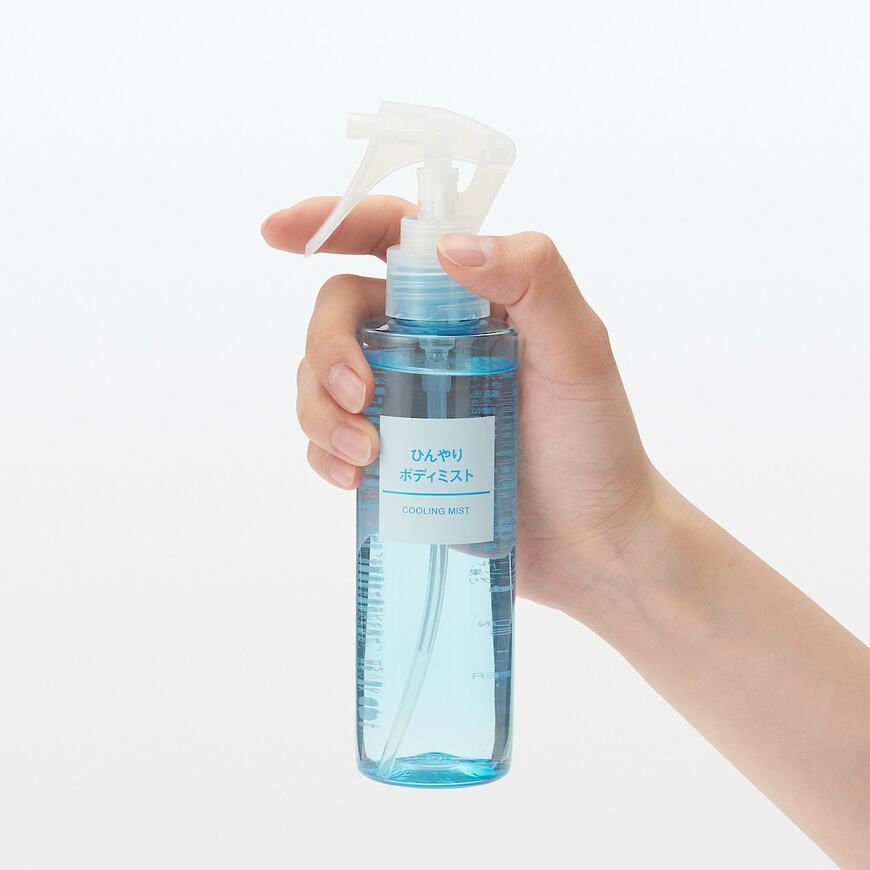出所：無印良品ネットストア ひんやりボディミスト