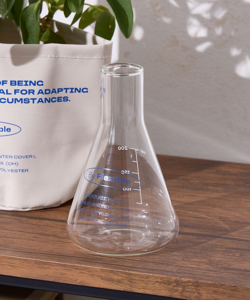 3COINS、ガラス三角フラスコ