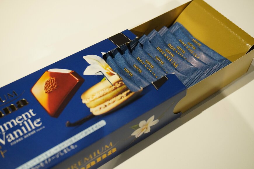 チョコ菓子のパッケージ