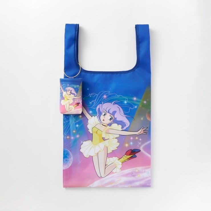 しまむら公式、ポーチ付ショッピングバッグ（クリィミーマミ）画像