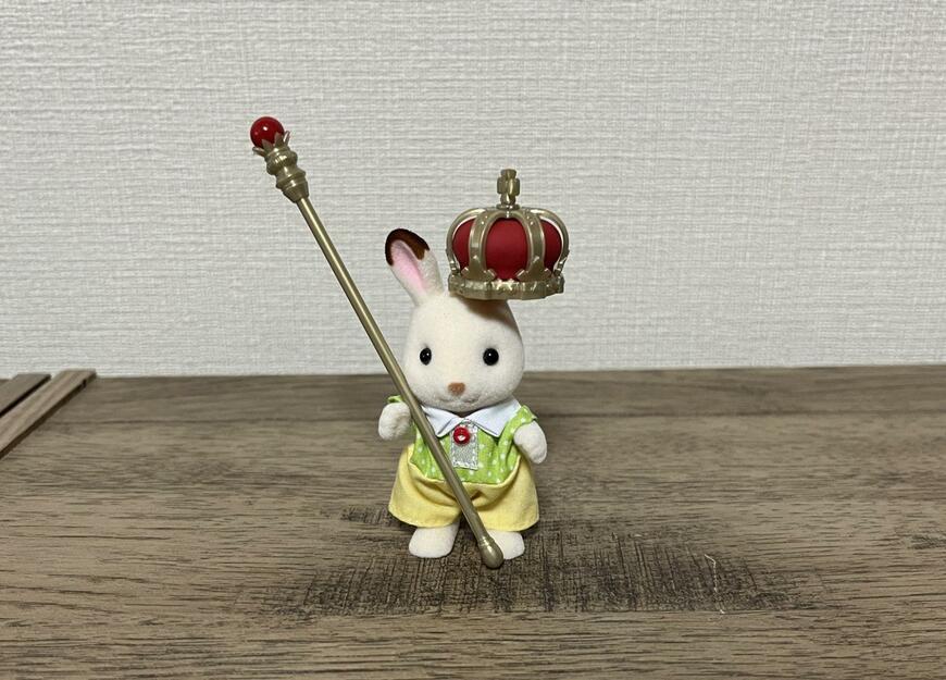 山田化学株式会社、ミニチュア王冠と杖画像