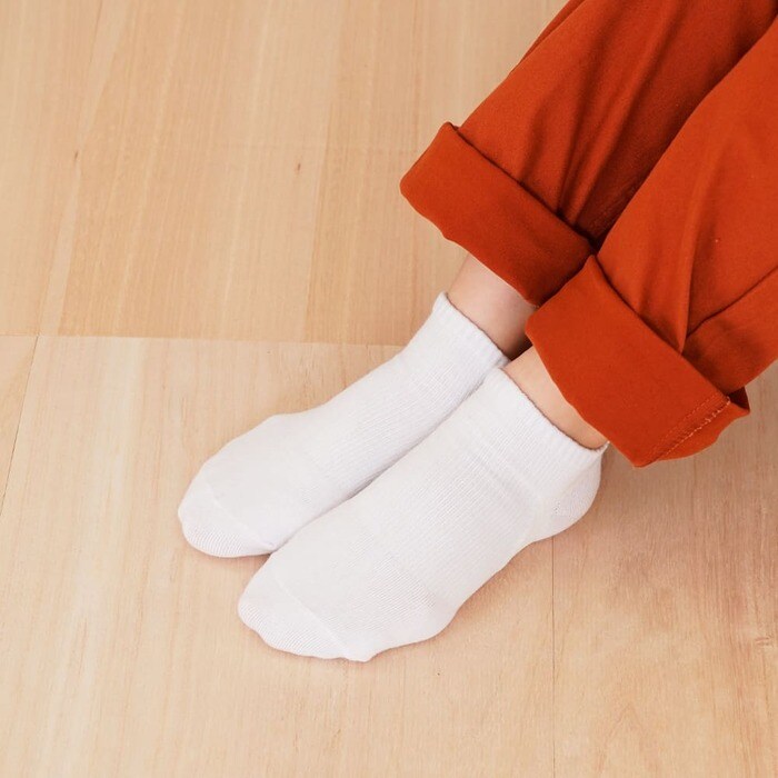 汗をかいても乾きやすく、サラッとした履き心地