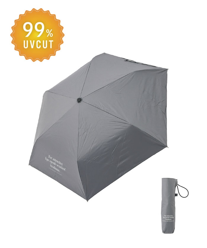 晴雨兼用折傘ロゴ