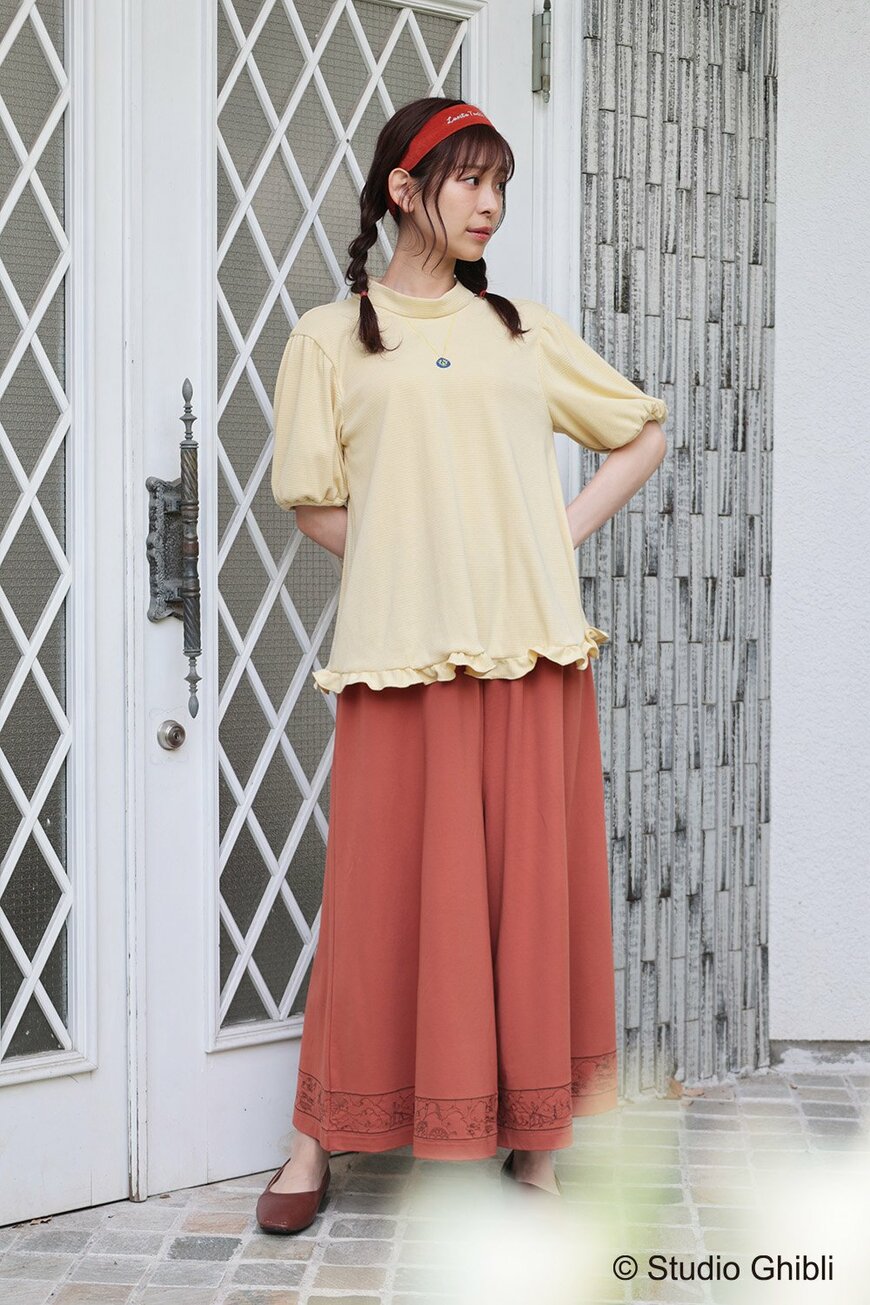 出所：ベネリック株式会社「大人女子向けのスタジオジブリグッズをセレクトした「Donguri Closet」からまるでスタジオジブリ作品の憧れのヒロインになったような気持ちになれるルームウェアとヘアアクセサリーが7月1日より発売」
