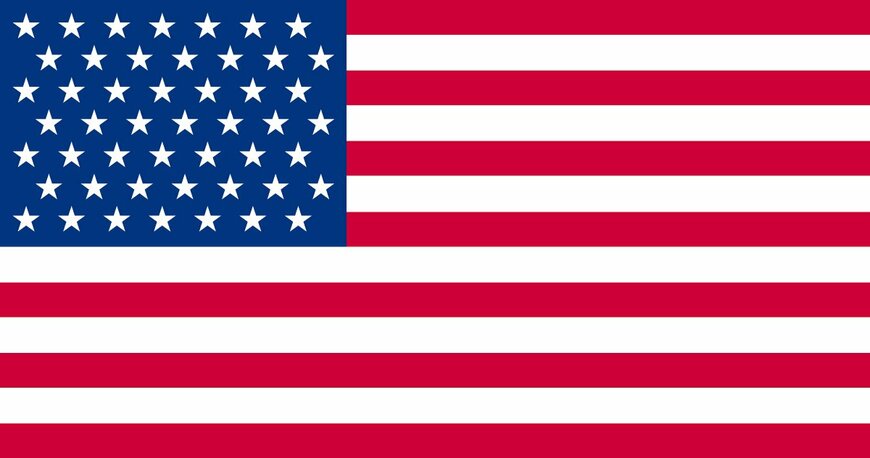 このアメリカ国旗、まちがいはどこでしょう？（難易度B）