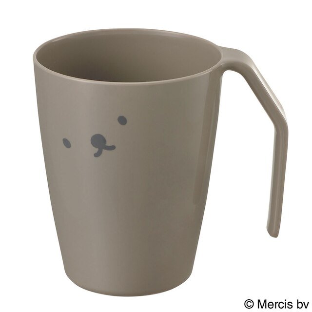 ニトリ、【デコホーム商品】コップ(グレージュ ミッフィーB)