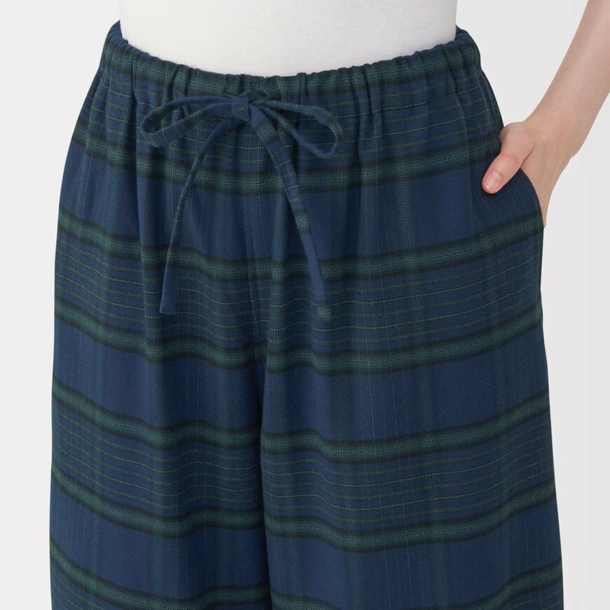 無印良品公式 婦人 フランネルロング パンツの画像