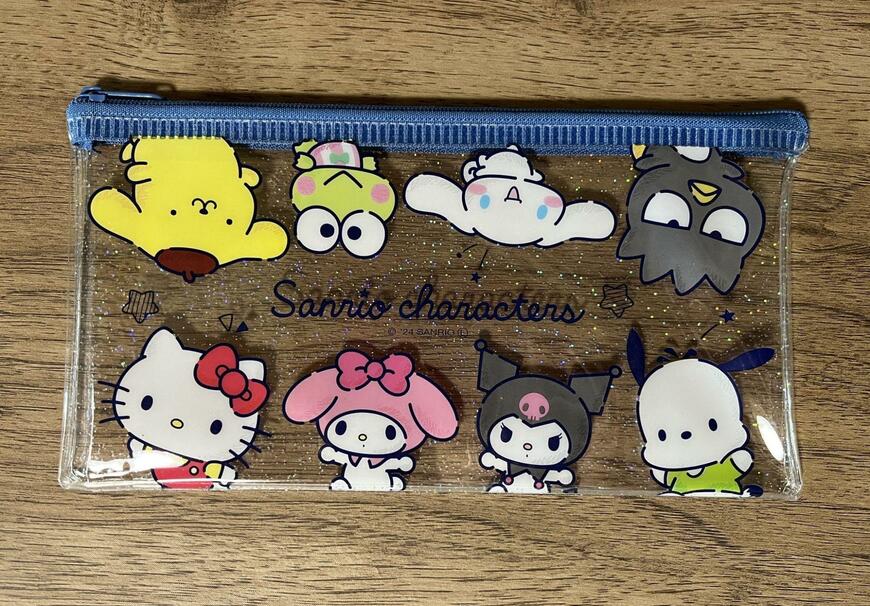 ダイソー、ラメポーチM/X ごっこあそび