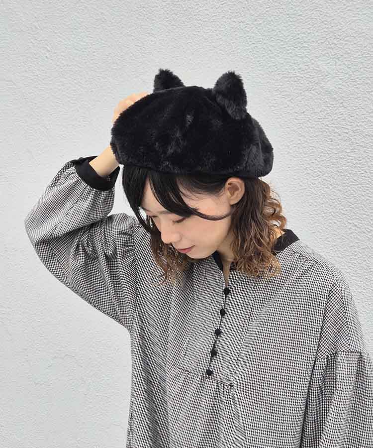 ブルーブルーエ公式　ねこみみベレー