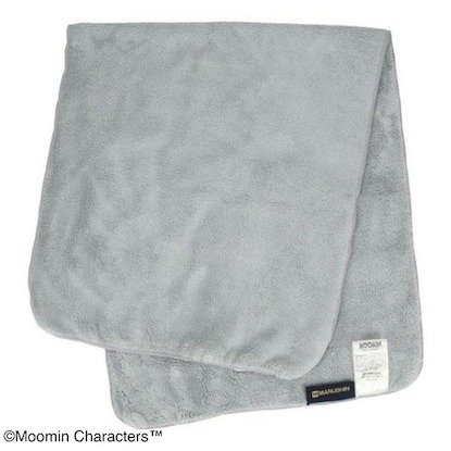 ニトリ公式　ムーミン フェイスタオル(ムスッとフェイス)（後ろ）